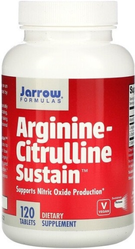 Jarrow Formulas Аргинин Цитруллин 120 таблеток