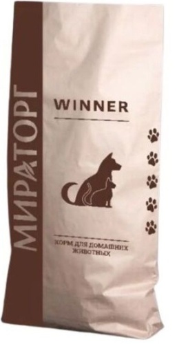 Winner Мираторг для взрослых кошек говядина 15 кг