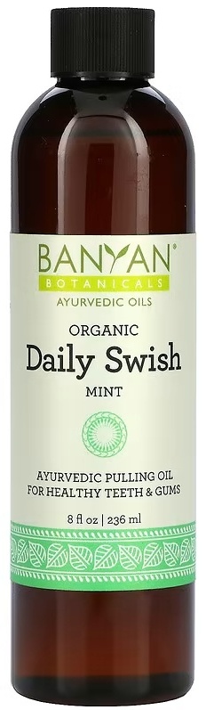 Banyan Botanicals Daily Swish Mint ополаскиватель мятный 236 мл