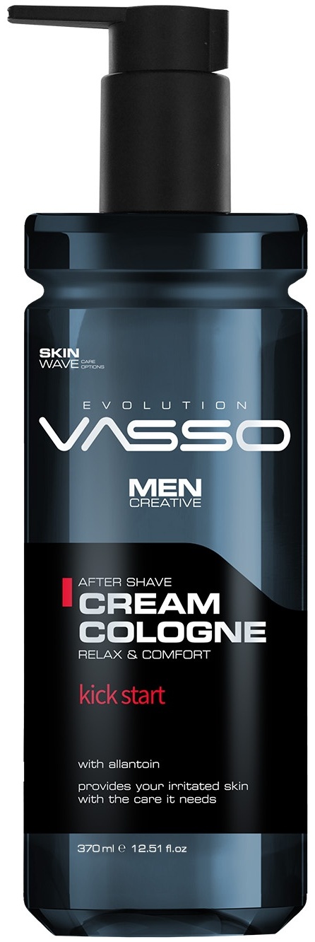 VASSO After Shave Cologne Kick Start крем после бритья 370 мл
