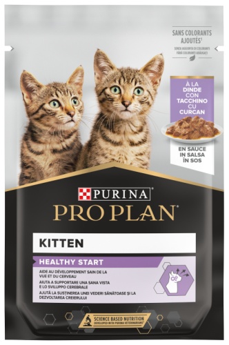 PRO PLAN Kitten кусочки в соусе индейка 85 г 1 шт