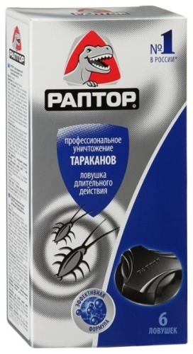 Раптор От тараканов 6 шт