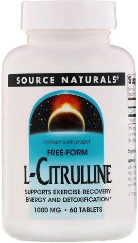 Source Naturals БАД L-Сitrulline 60 таблеток
