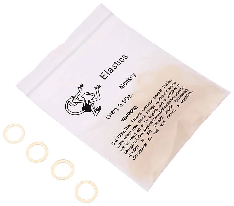 Ormco эластичная тяга Elastics Monkey 3.5 oz 3/8 50 шт