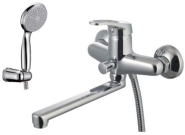 Смеситель универсальный Lemark Omega LM3110C Silver, однозахватный