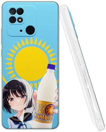 Чехол Mcover для Xiaomi Redmi 10C рисунок