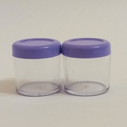 Емкость для косметических средств фиолетовый 20 мл