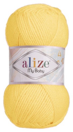 Моток Alize My baby светло-желтый 150 м 50 г