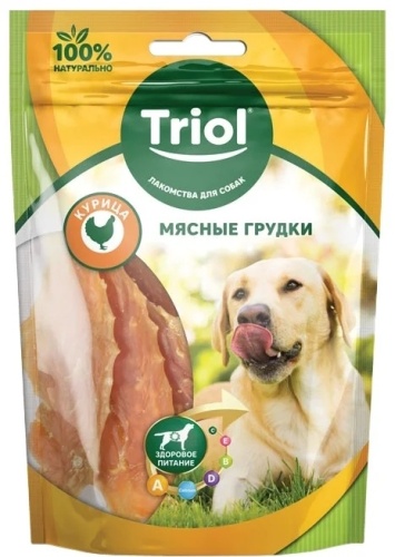 Triol Мясные грудки курица 70 г