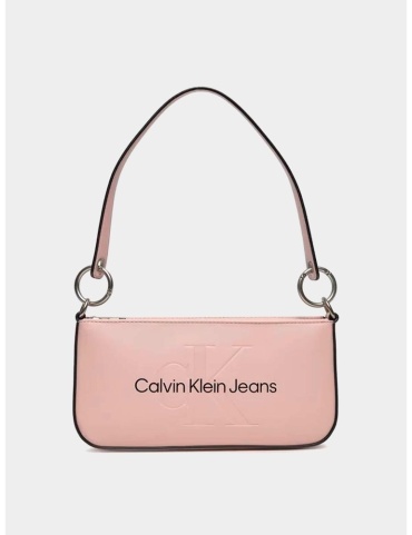 Барсетка Calvin Klein полиуретан розовый