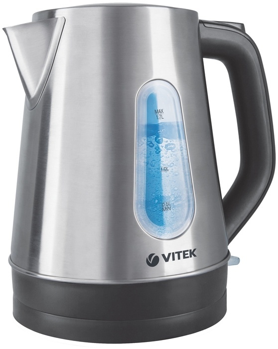 Электрочайник Vitek VT-7038 серебристый