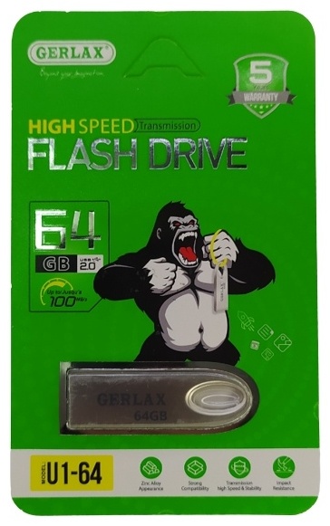 USB Flash карта GERLAX U1-64 64 Гб
