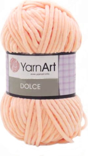 Моток YarnArt Dolce 773 - Персик 120 м 100 г