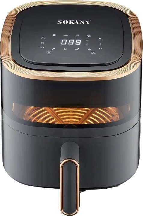 Купить Фритюрница SOKANY SK-10014 черный в Алматы – Магазин на Kaspi.kz