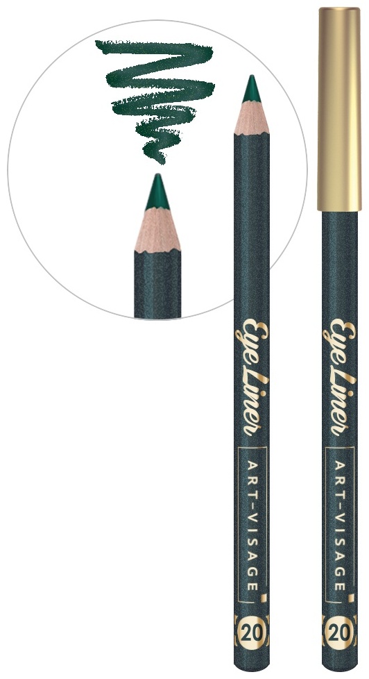 Art-Visage Eye Liner 20 Изумрудный Металлик