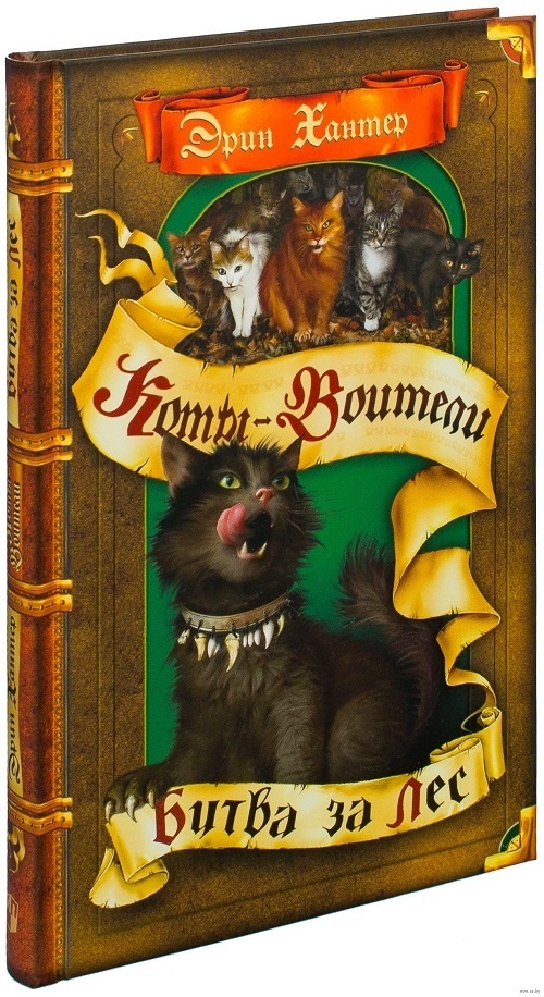 Купить Книга Хантер Э.: Коты-воители. Цикл Воители. Битва за лес в ...