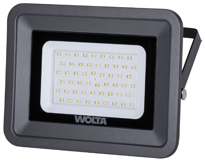 Купить Прожектор Wolta WFL-50W/06 черный в Алматы – Магазин на Kaspi.kz
