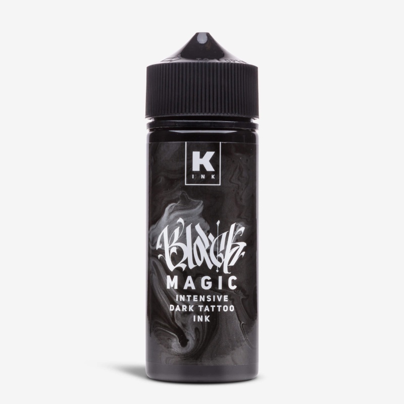 КРАСКА tattoo ink Magic Intensive пигмент Black 120 мл