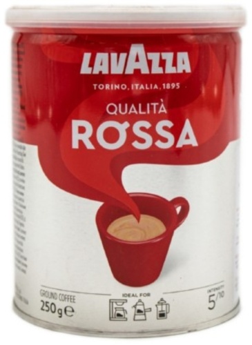 Кофе Lavazza Qualita Rossa в банке молотый 250 г