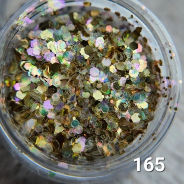 LOVE NAILS блестки Мыльные пузыри 165 1 шт