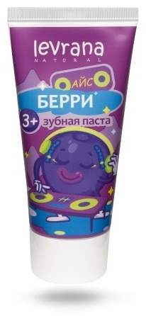 Levrana зубная паста Черника и Мята 3+ 50 мл