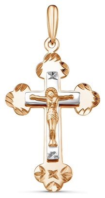 Крестик Lucente PEN-LU-585-75123482 вес 2.49 г золото, без вставок