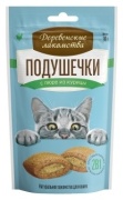 Лакомство Деревенские лакомства подушечки с пюре из курицы 30 г