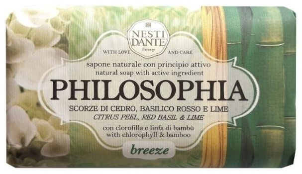 Кусковое мыло туалетное Nesti Dante Philosophia Breeze 250 г
