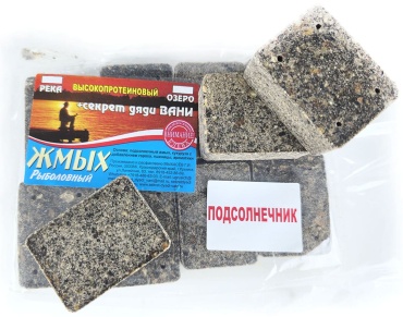 ЮГ-РУСИЧ M215 Жмых подсолнечный Подсолнечник Натуральный 0.3 кг