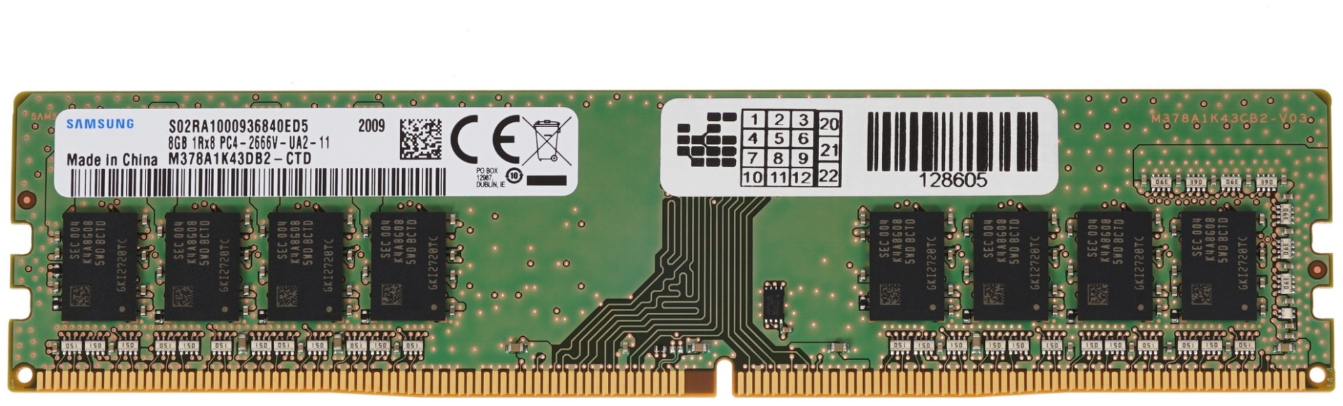 Оперативная память Samsung M378A1K43DB2-CTD 8 Гб