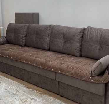 Makhome дивандек для дивана, для кресла Вектор коричневый 210х90 см, 160х90 см, 90х90 см