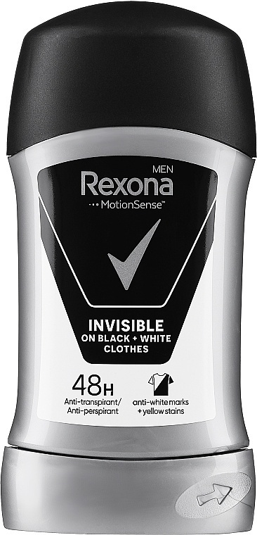 Rexona Invisible On Black + White антиперспирант для мужчин 50 г