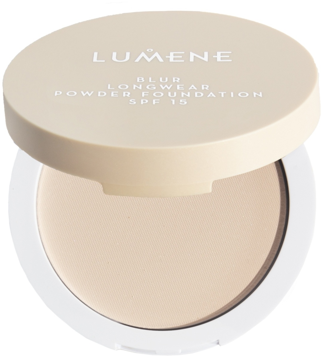Пудра Lumene Blur Longwear Powder Foundation SPF 15 кремовая 0 светло бежевый светло-бежевый