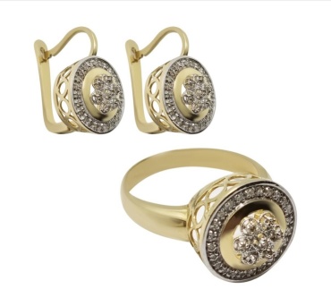 Italian Gold 346778 вес 9.29 г золото, бриллиант