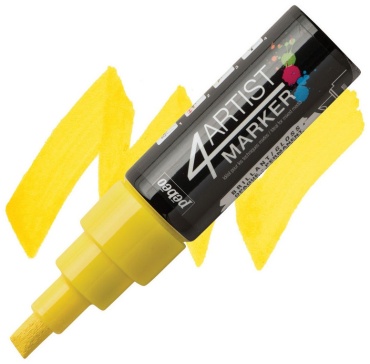 Маркер PEBEO 4Artist Marker/580202, 1 шт, 8, Желтый