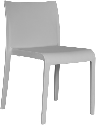 Стул QURMET Nuovo, 76x46x54 см, серый