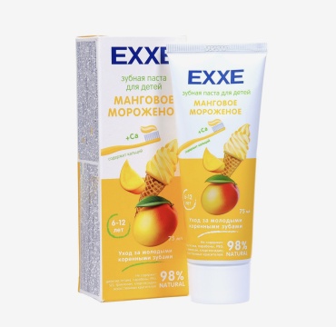 EXXE зубная паста манговое мороженое 75 мл
