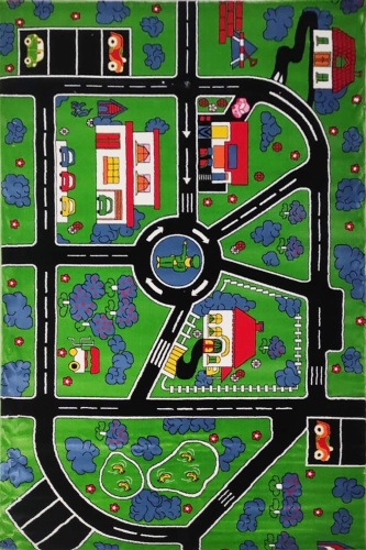 Ковер Bal Tekstil 200x300 см, короткий ворс, Казахстан
