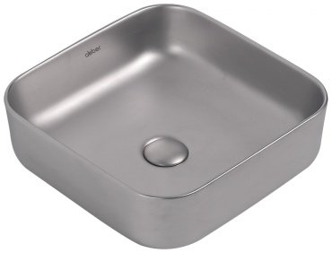 Раковина Abber Rechteck AC2211MS накладная квадратная 38.50х38.50 см, фаянс