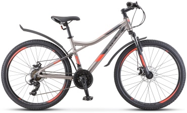 Велосипед Stels Navigator-610 MD 2021 14 дюймов серый