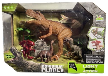 Фигурка CHINA Planet Динозавр НАБОР 26 см 4 шт