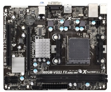 Материнская плата ASRock 960GM-VGS3 FX