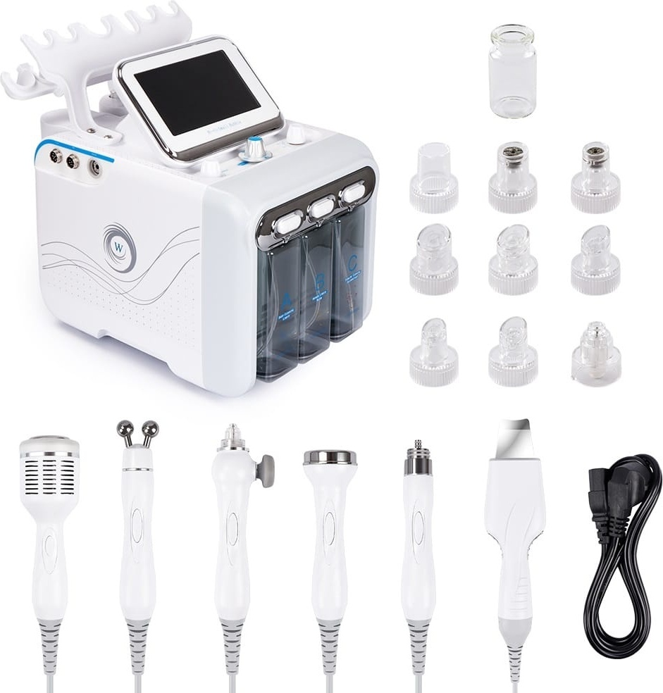 Аппарат Renlang Electron Technology Hydro Dermabrasion 7 in 1 белый