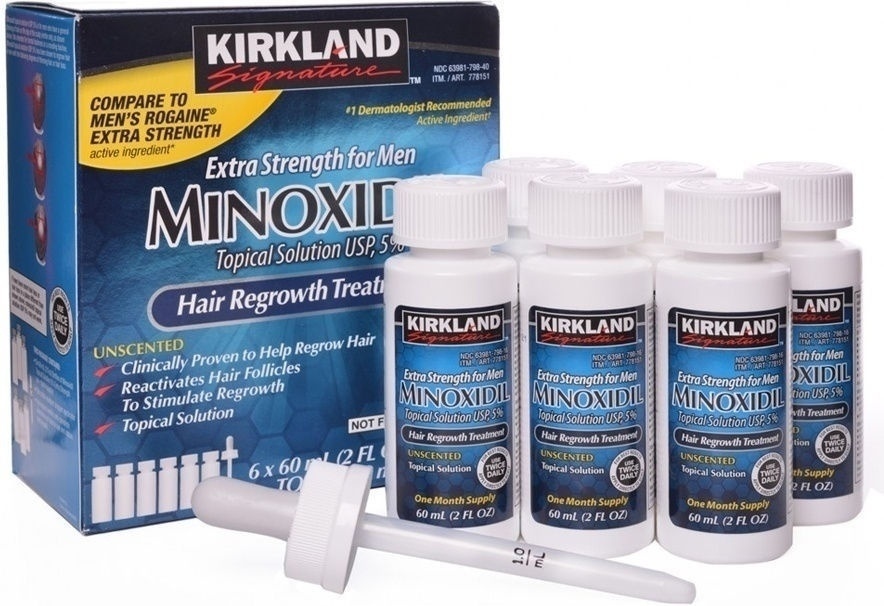 Kirkland Minoxidil 5% лосьон 6 шт по 60 мл
