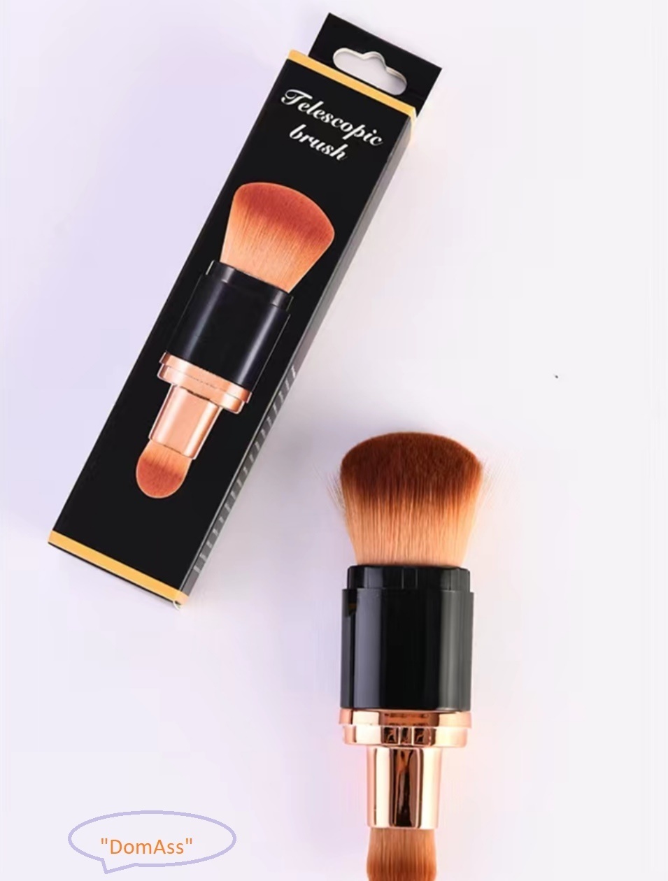 Кисть для макияжа "Telescopic brush" 2сторон.
