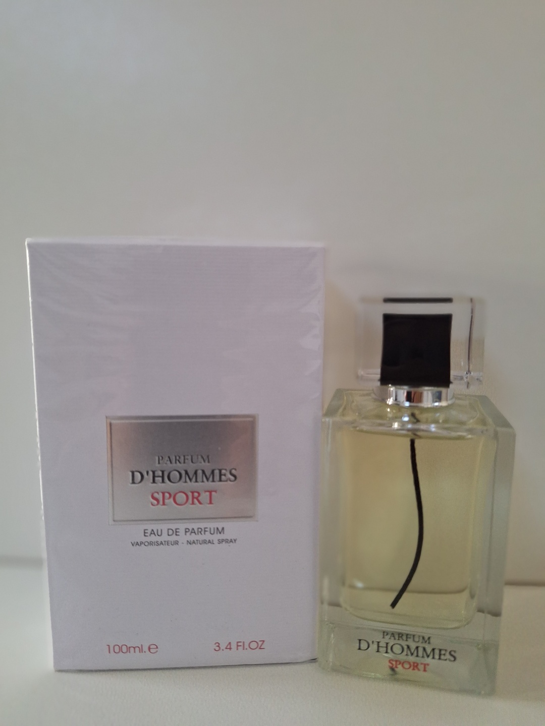 Fragrance World D'HOMMES SPORT парфюмерная вода EDP 100 мл, для мужчин