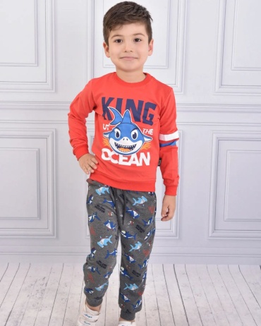 STELLA kids серый, красный