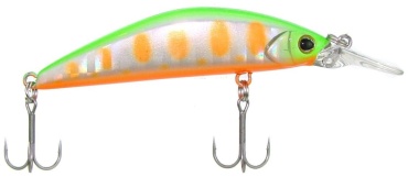 Воблер Jackall Timon Tricoroll GT 56MD-F, 56mm, 4.3g, Lime Yamame 1 шт