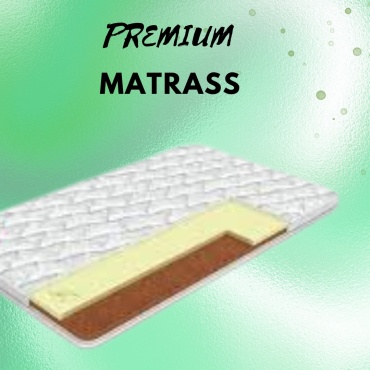 Топпер Premium-matrass Topper Memory Cocos 6, 130x220x6 см