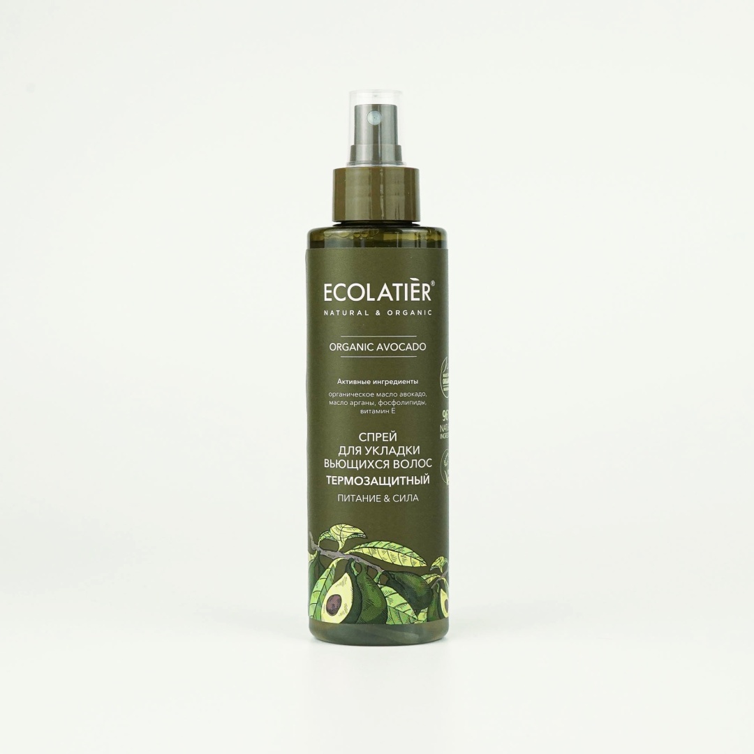 Ecolatier Organic Avocado Питание и красота спрей слабая фиксация 200 мл